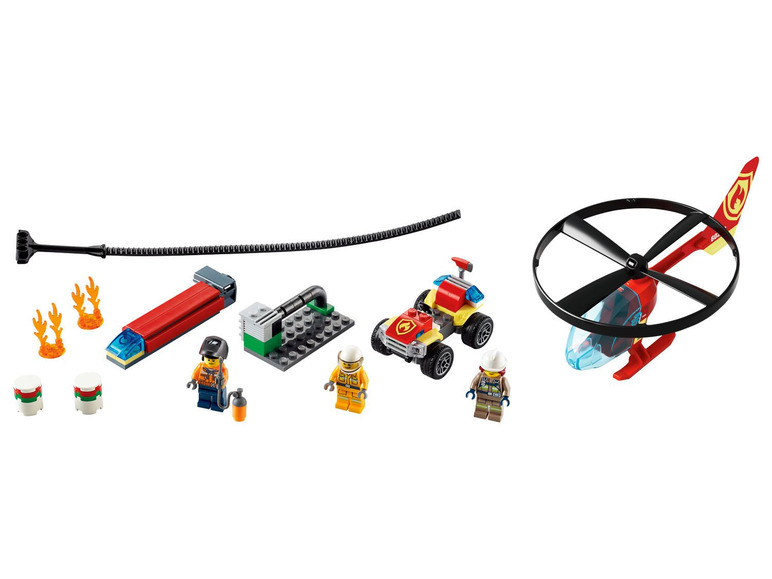 Ga naar volledige schermweergave: LEGO® City LEGO® Brandweerhelikopter - afbeelding 4