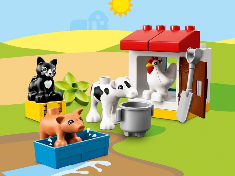 Ga naar volledige schermweergave: LEGO® DUPLO® Speelset boerderijdieren - afbeelding 6