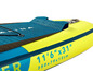 Een opblaasbaar paddleboard met de afmetingen 11'6' x 31'.