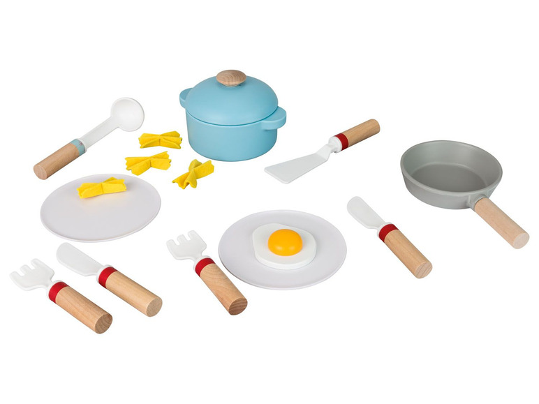 Ga naar volledige schermweergave: Playtive Houten speelkeukenset ontbijt - afbeelding 4