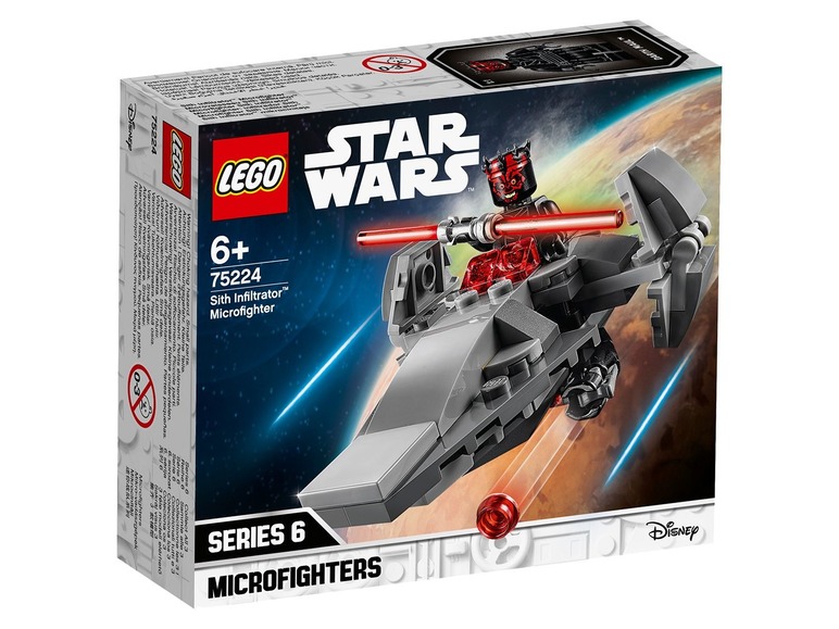 Ga naar volledige schermweergave: LEGO Star Wars™ Sith Infiltrator Microfighter - afbeelding 1