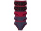 Drie paar herenonderbroeken in rood, zwart en grijs, van het merk Casual Look.
