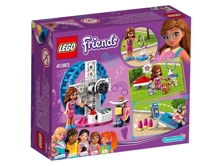 Ga naar volledige schermweergave: LEGO® Friends Olivia's dierenspeelplaats - afbeelding 2