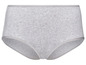 Grijze damesonderbroek met hoge taille.