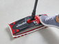 Vileda mop met microvezelpad voor het schoonmaken van vloeren.