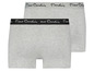 Twee grijze boxershorts van Pierre Cardin.