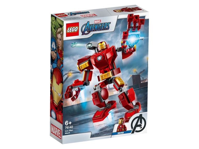 Ga naar volledige schermweergave: LEGO® Marvel Super Heroes Speelset Iron Man Mecha 76140 - afbeelding 1