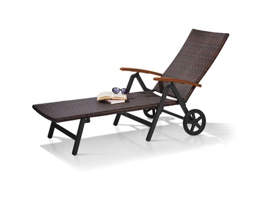 florabest Wicker ligbed bruin