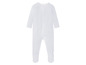 Witte baby romper met lange mouwen van het merk 'Ingli'. 