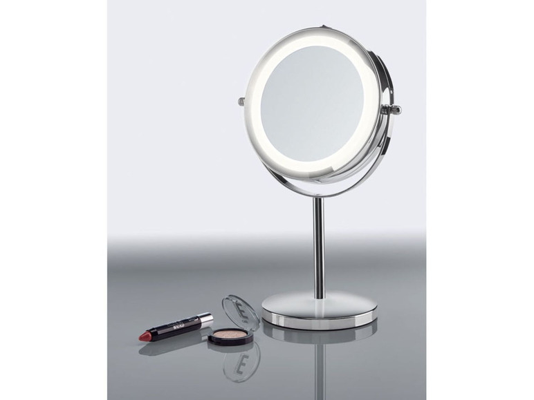 Ga naar volledige schermweergave: miomare Make-up spiegel met LED - afbeelding 3