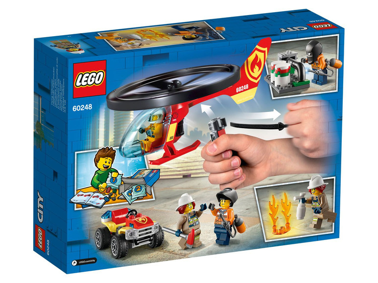 Ga naar volledige schermweergave: LEGO® City LEGO® Brandweerhelikopter - afbeelding 2
