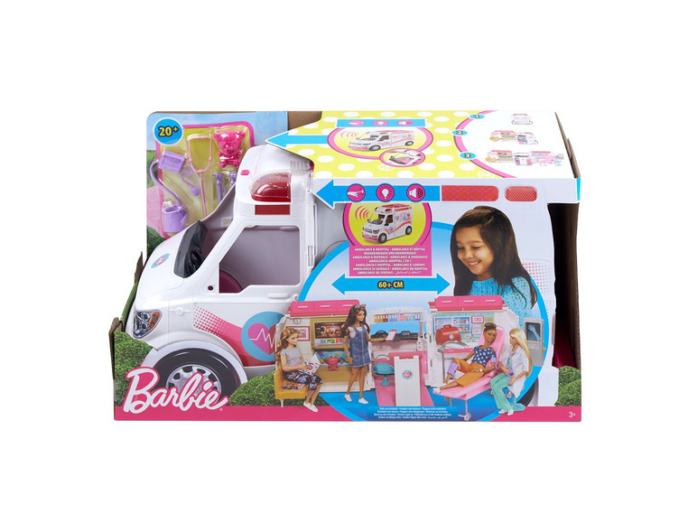 Ga naar volledige schermweergave: Barbie 2-in-1 ambulance speelset - afbeelding 21