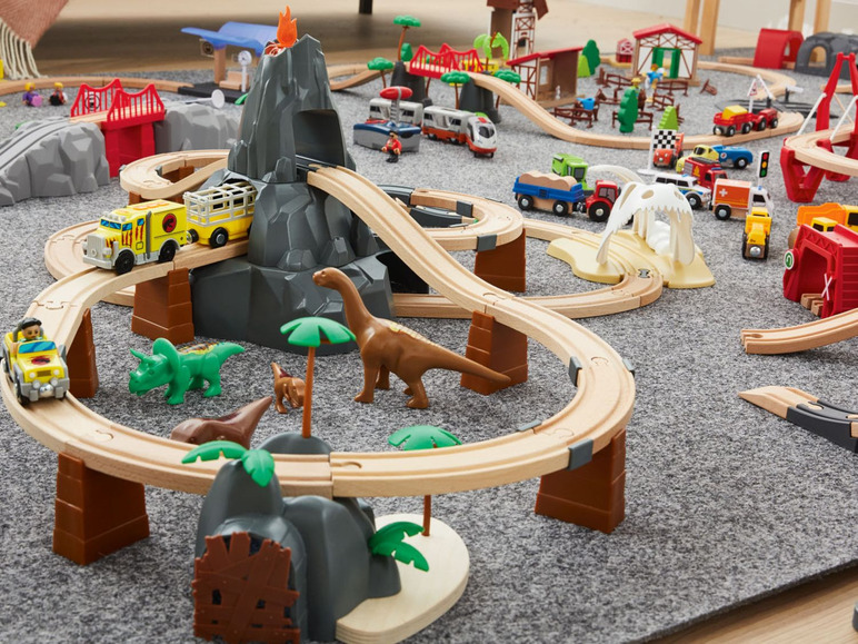 Ga naar volledige schermweergave: Playtive Houten treinbaansets - afbeelding 6