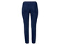 Donkerblauwe skinny jeans voor dames.