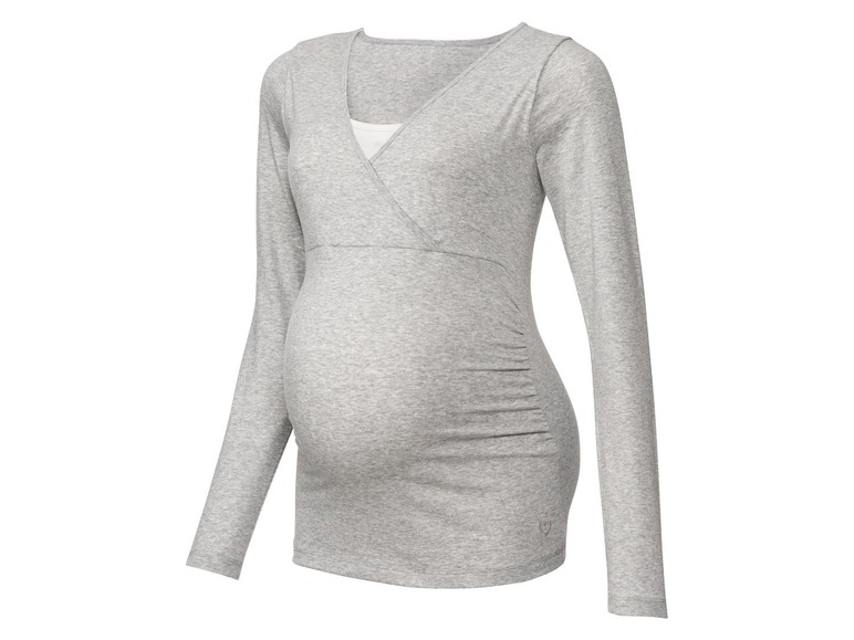 Ga naar volledige schermweergave: esmara Dames zwangerschapsshirt - afbeelding 2