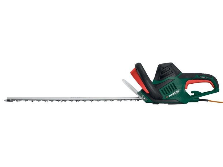 Elektrische heggenschaar van Parkside.