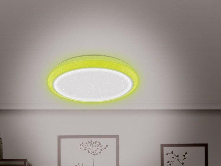 Ga naar volledige schermweergave: LIVARNO LUX® LED plafondlamp, met sterrenhemel en decoratief licht, dimmen en kleurtintregeling - afbeelding 13