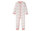 Witte baby romper met roze details en 'Sweet baby' print.