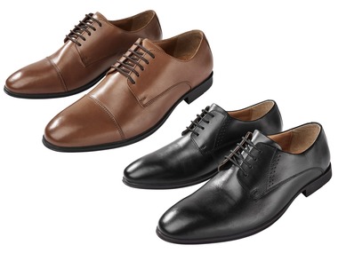 LIVERGY® Heren leren schoenen