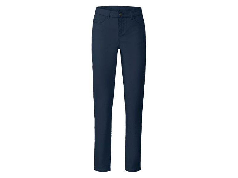 Donkerblauwe jeans voor dames.
