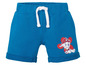 Blauwe shorts met een Paw Patrol print.