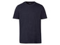 Een donkerblauw T-shirt van Livergy.