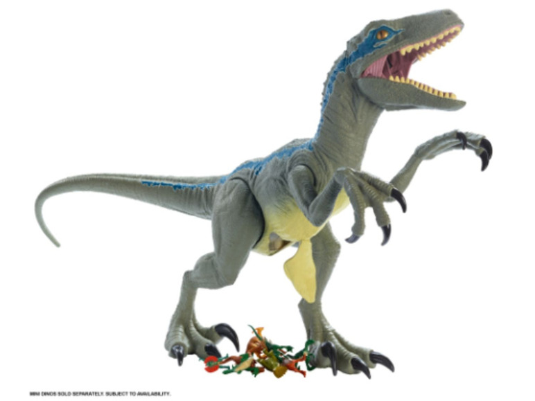 Ga naar volledige schermweergave: Jurassic World Reuzendino Velociraptor Blue - afbeelding 5