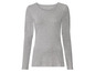 Grijze longsleeve met ronde hals