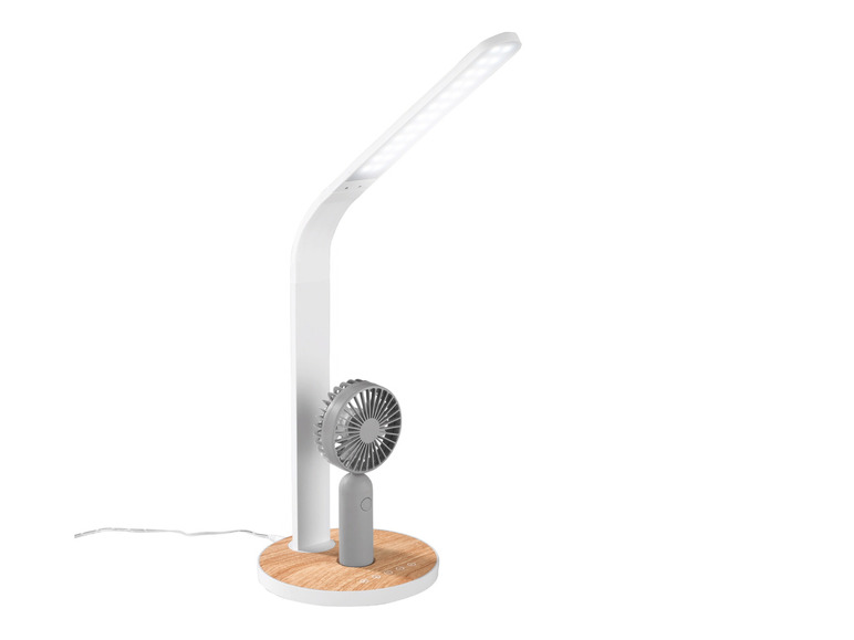 Ga naar volledige schermweergave: LIVARNO LUX LED-bureaulamp met afneembare ventilator - afbeelding 1