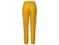 Gele broek met elastiek in de taille.