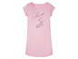 Roze T-shirt met 'la vie est belle' print.