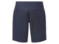 Donkerblauwe chino shorts voor heren.