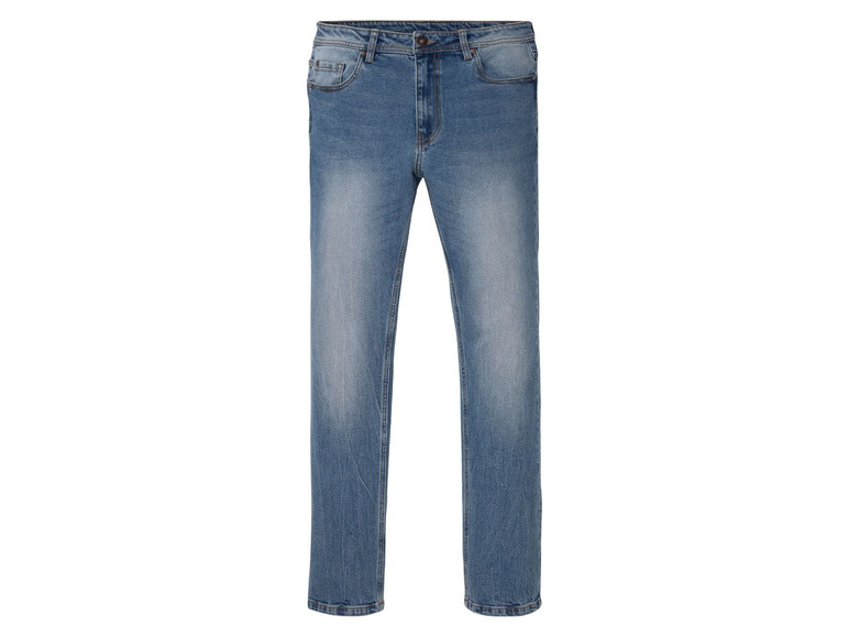 Ga naar volledige schermweergave: LIVERGY Jeans voor heren, straight fit, biokatoen en elastaan - afbeelding 2