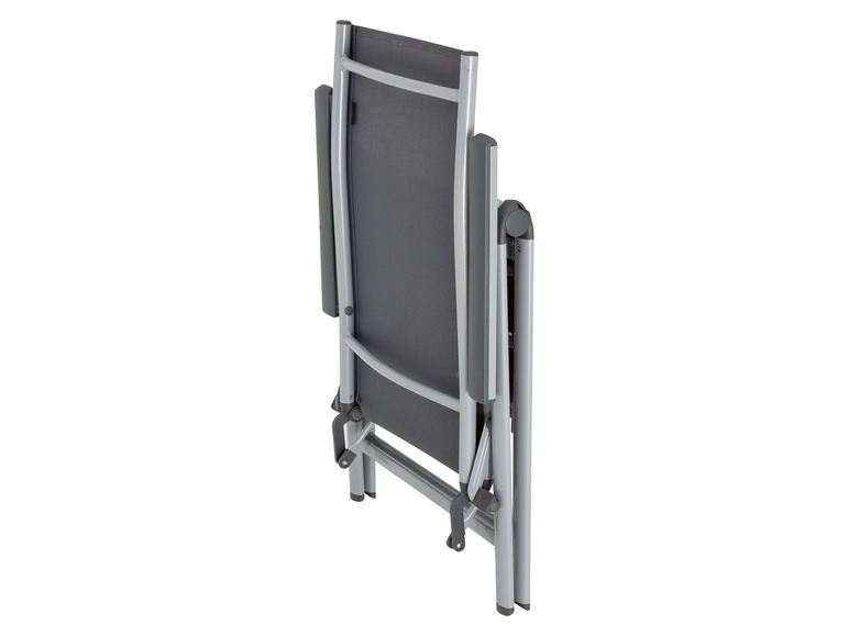 Ga naar volledige schermweergave: florabest Aluminium relaxstoel grijs - afbeelding 6