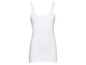 Witte, naadloze tanktop voor borstvoeding.