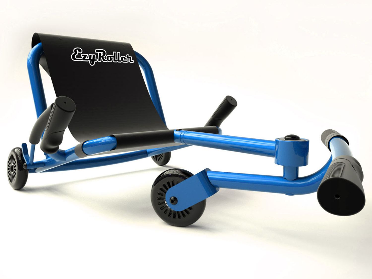 Klassieke driewieler EzyRoller (Klassiek, Driewielerzitje zwart/blauw)