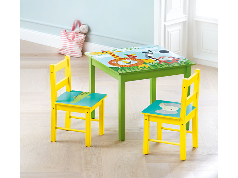 Ga naar volledige schermweergave: LIVARNO home Kinder tafel met 2 stoelen - afbeelding 7