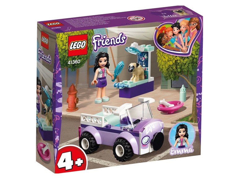 Ga naar volledige schermweergave: LEGO® Friends Emma's mobiele dierenkliniek - afbeelding 1