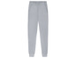 Lichtgrijze joggingbroek met elastiek in de taille.