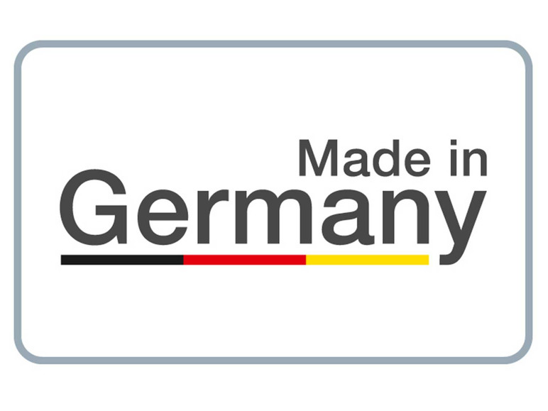 Made in Germany-label met Duitse vlag