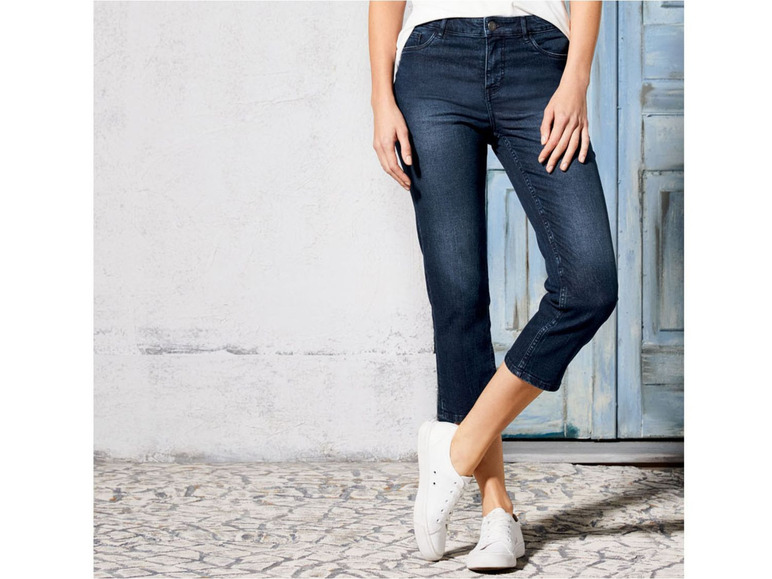 Ga naar volledige schermweergave: esmara Dames capri-jeans - afbeelding 7