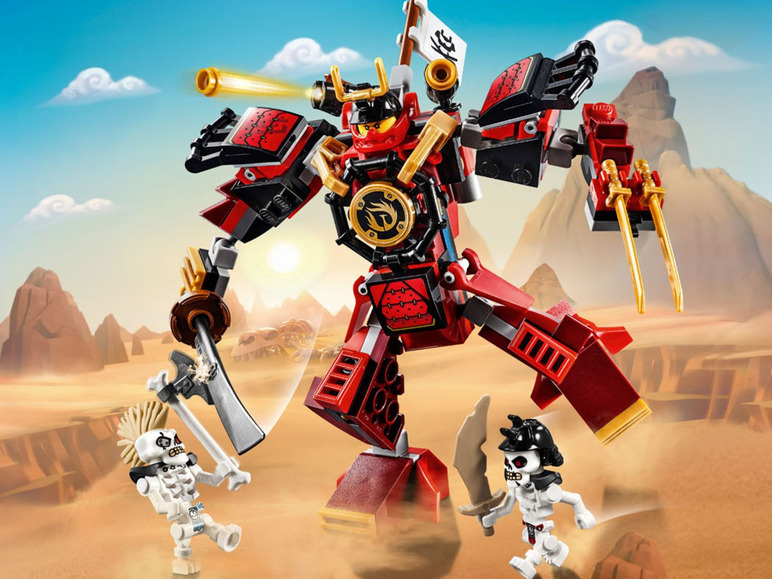 Ga naar volledige schermweergave: LEGO® NINJAGO Speelset Samoerai Mech - afbeelding 8
