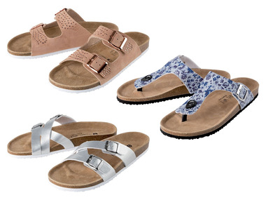 esmara® Leren dames slippers