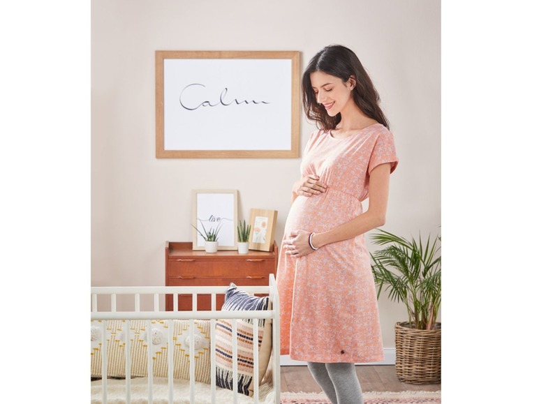 Ga naar volledige schermweergave: esmara® Zwangerschapsjurk, katoen - afbeelding 8