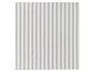 Witte handdoek met grijze strepen.