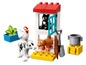LEGO DUPLO Farm met een koe, varken, kip en kat.