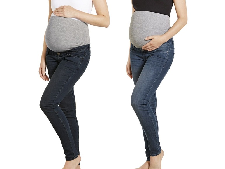 Ga naar volledige schermweergave: esmara® Dames zwangerschapsjeans super skinny - afbeelding 1