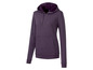 Een paarse hoodie met capuchon