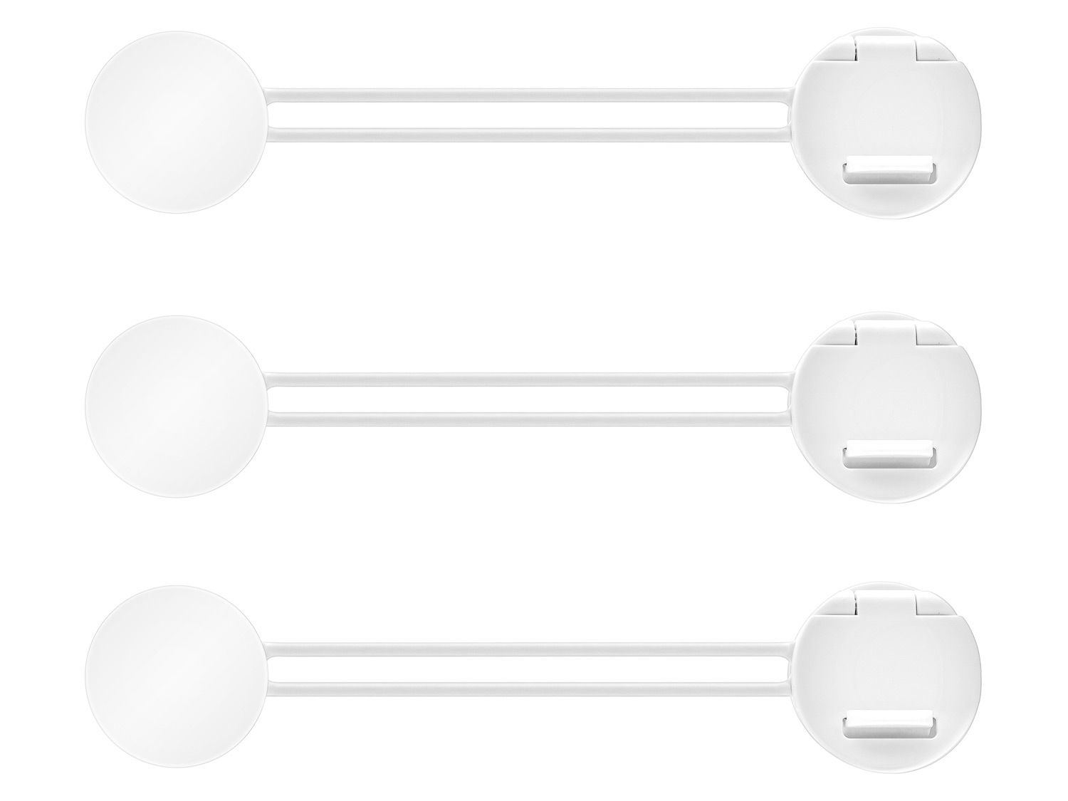 Reer Set van 3 multifunctionele kindersloten afbeelding