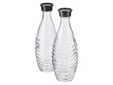 SODASTREAM 2 vervangende glazen flessen